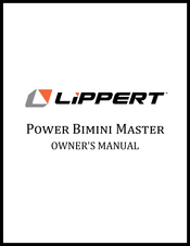Lippert Power Bimini Master Owner's Manual