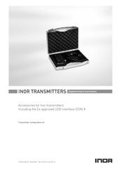 INOR ICON-X Supplementary Instructions Manual
