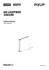 Pixlip GO LIGHTBOX 100100 User Manual