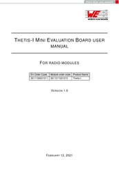 Wurth Elektronik THETIS-I User Manual