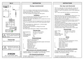 Regin TM1-P Instructions