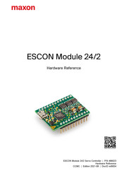 Maxon ESCON 24/2 Hardware Reference Manual
