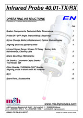 m&h Inprocess 40.01-RX Operating Instructions Manual
