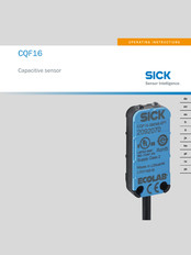 SICK CQF16 Operating Instructions Manual