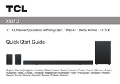 TCL X937U Quick Start Manual