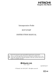 Hitachi EUP-O732T Instruction Manual