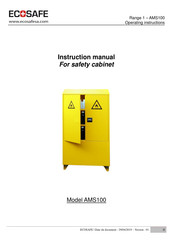 Ecosafe AMS100 Instruction Manual
