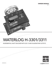 Xylem YSI WaterLOG H-3311 Owner's Manual
