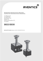 Aventics DO30 Operating Instructions Manual