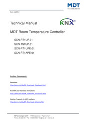 MDT KNX SCN-TS1UP.01 Technical Manual