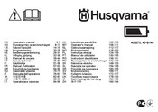 Husqvarna 40-B70 Operator's Manual