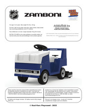 Kool Karz Playground NHL ZAMBONI Manual