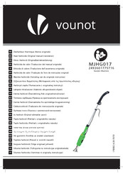 VOUNOT MJHG017 Original Manual Translation