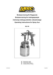 Meec tools 082-100 Operating Instructions Manual