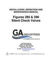 Vag GA INDUSTRIES Figures 280 Installation, Operation And Maintenance Manual