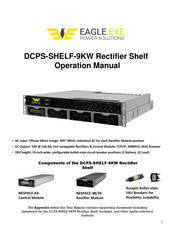 Eagle Eye DCPS-SHELF-9KW Operation Manual
