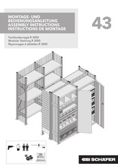 SSI SCHAEFER R 3000 Assembly Instructions Manual