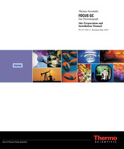 Thermo Scientific FOCUS GC Site Preparation And Installation Manual