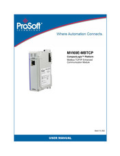 ProSoft MVI69E-MBTCP User Manual