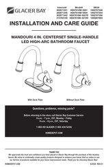 Glacier bay HD67816W-5004 Installation And Care Manual