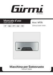 TREVIDEA Girmi VT75 User Manual