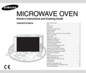 Samsung FG87KST Owner's Instructions And Cooking Manual