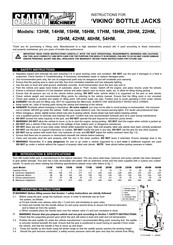 Sealey VIKING 13HM Instructions