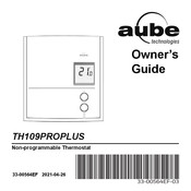 Aube Technologies TH109PROPLUS Owner's Manual