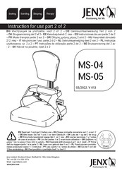 Jenx MS-04 Instructions For Use Manual