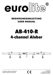 EuroLite AB-410-R Alubar User Manual
