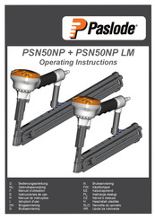 Paslode PSN50NP Operating Instructions Manual