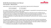 Murata LBEE5HY2DU User Manual