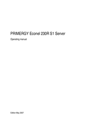 PRIMERGY Econel 230R S1 Operating Manual
