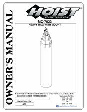 Hoist Fitness MC-7033 Owner's Manual