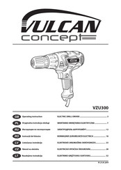 Vulcan Concept VZU300 Operating	 Instruction