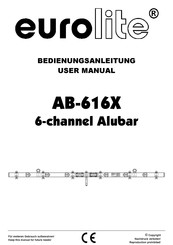 EuroLite AB-616X User Manual