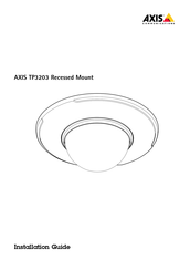 Axis TP3203 Installation Manual