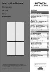 Hitachi R-WB640V0MSX Instruction Manual