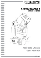 Music & Lights PROLIGHTS CROMOBEAM250 User Manual
