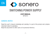 Sonero X-PS015 User Manual