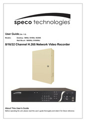 Speco N8NU User Manual