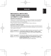 Orient SFM02002W0 Instruction Manual