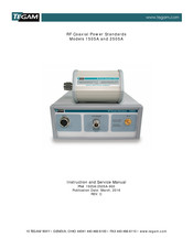 Tegam 2505A Instruction And Service Manual