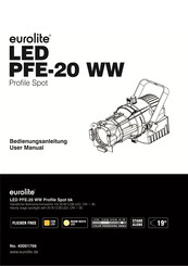 EuroLite LEC PFE-20 WW User Manual
