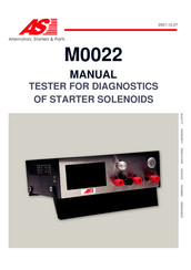 AS M0022 Manual