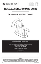 Glacier bay 462EC-03101 Installation And Care Manual