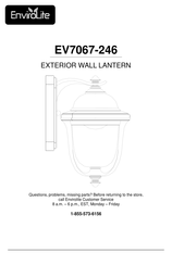 Envirolite EV7067-246 Quick Start Manual