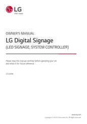Lg LCLG006 Owner's Manual