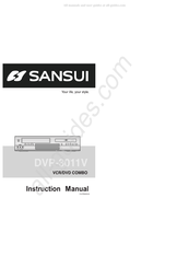 Sansui DVP-3011V Instruction Manual