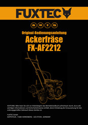 FUXTEC FX-AF2212 Manual